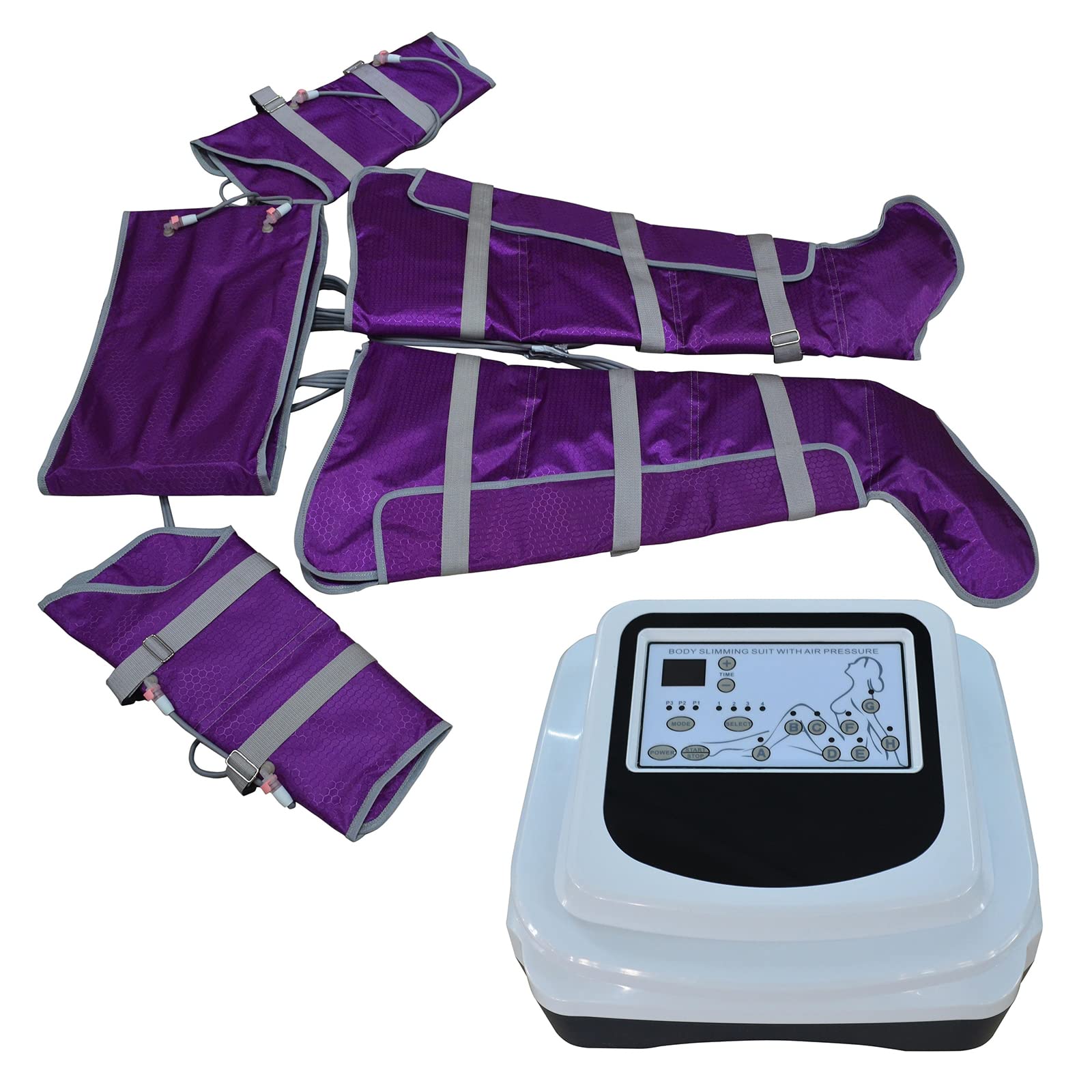 220 V, coperta dimagrante per la perdita di peso, massaggiatore ad aria, pressoterapia, drenaggio linfatico, pressione e tempo facilmente regolabili,
