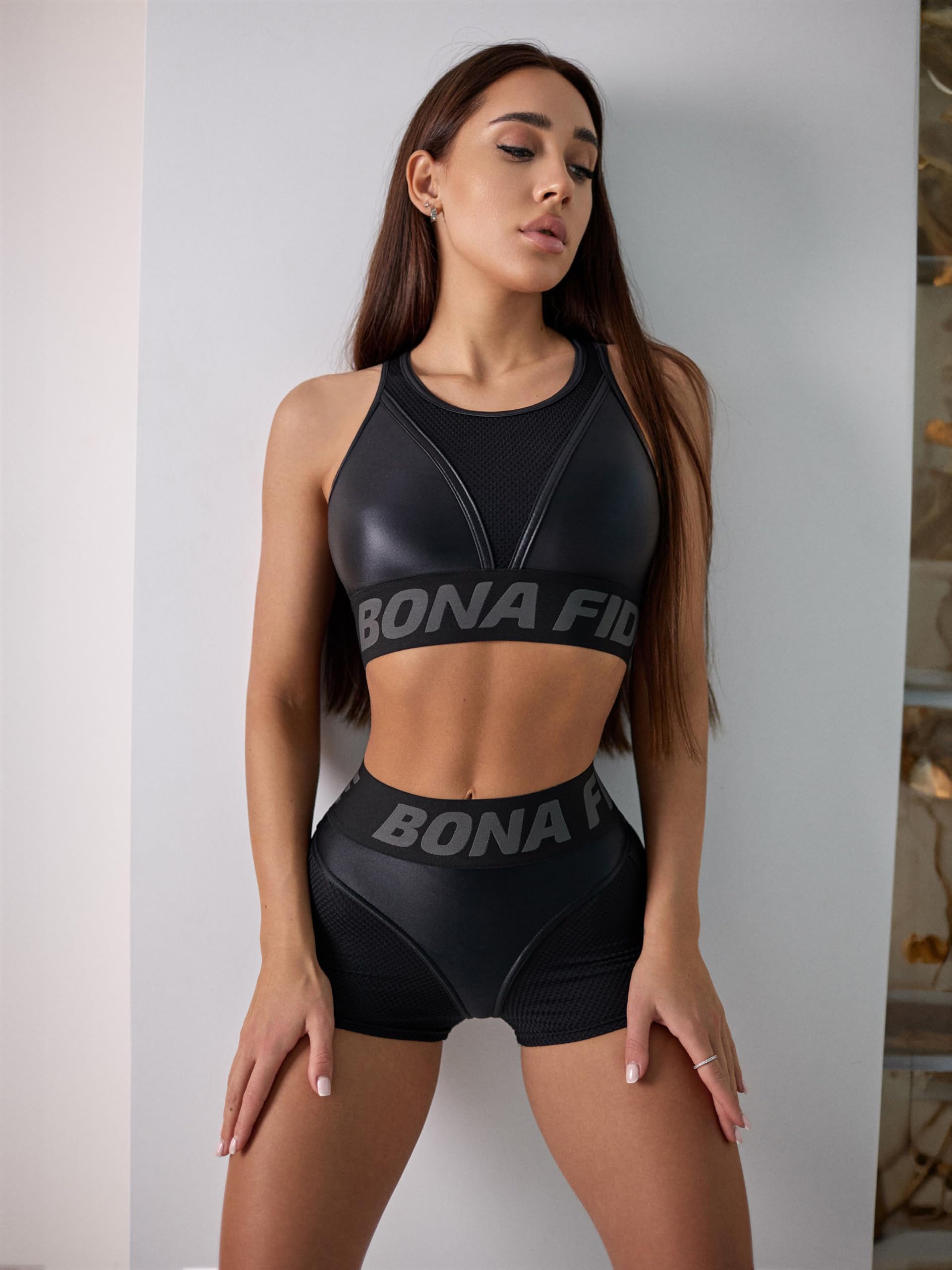 Bona Fide Short Biker Taille Mujer con Efecto Push-Up – Short Reafirmante para Fitness y Entrenamiento
