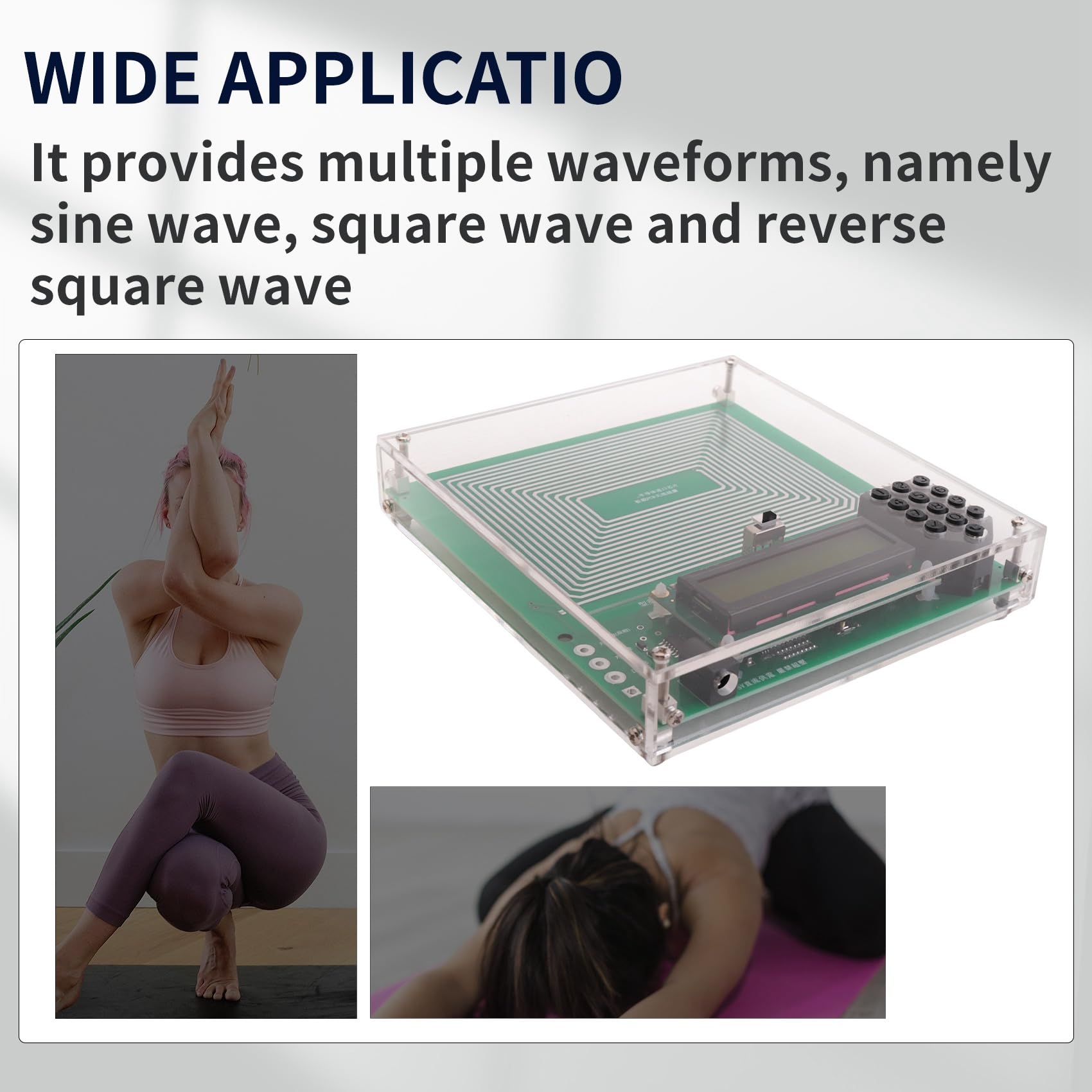 0,01-30000Hz Generatore di Risonanza A Sinusoidale Regolabile Generatore di Frequenza Ultra Bassa Risonatore Macchina per Frequenza