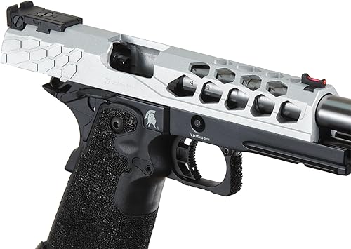 Vista 64 de Lancer Tactical Pistola Airsoft STRYK Hi-Capa 5.1/4.3 Full Metal Gas Blowback 330 FPS Negro