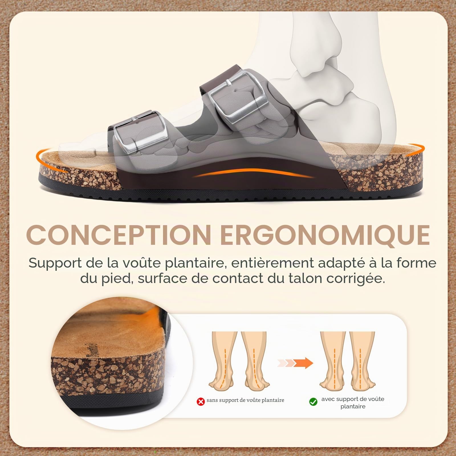 Torotto Mules Homme Sandale Confortables En Cuir Pour Homme Chaussures Pour La Maison Et Le Travail
