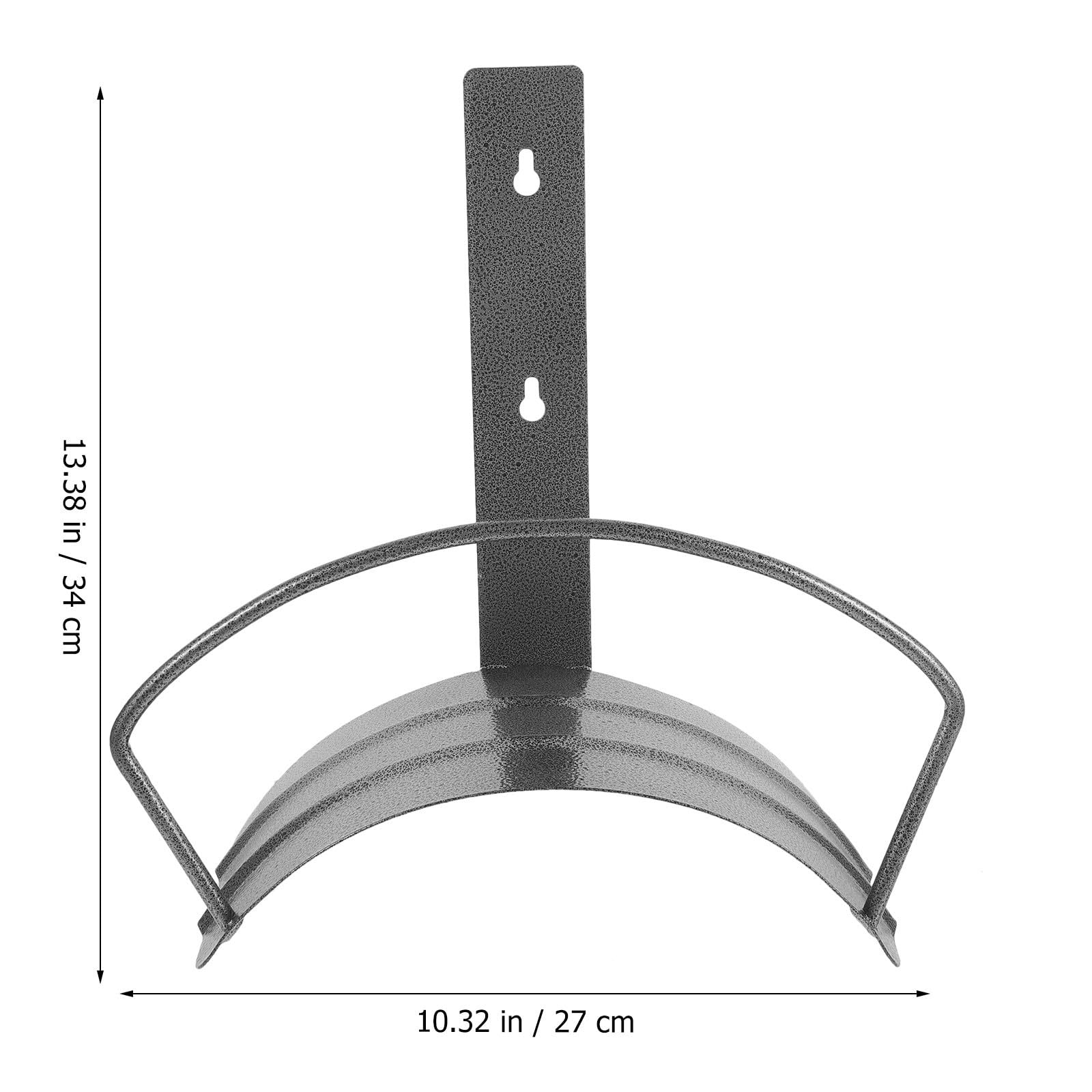 Alipis Support Mural Étagère de Rangement en Fer Robuste pour Tuyau D'arrosage Facile à Installer, pour Organiser Le Jardin et L'arrosage Extérieur