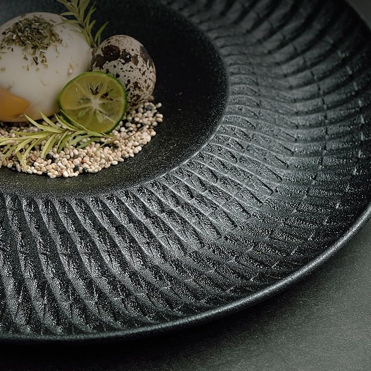 Talerz obiadowy talerze do naczyń 25 cm japoński hotel restauracja zachodnia zastawa stołowa biały ceramiczny talerz na przystawki deser ciasto naczynie talerz do układania w stos talerze obiadowe
