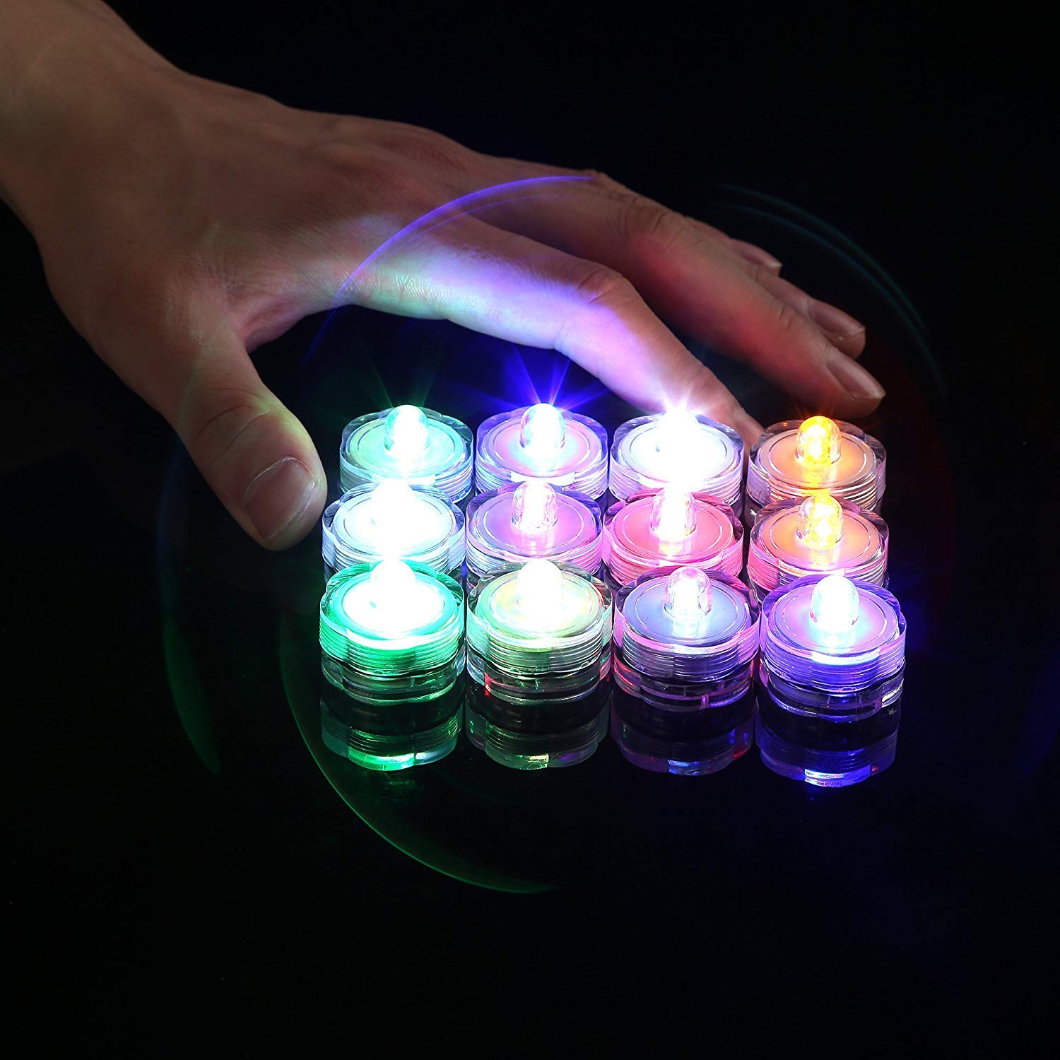 Fun Central AI336 LED Light Up Submersible Waterproof Deco Light - Assorted