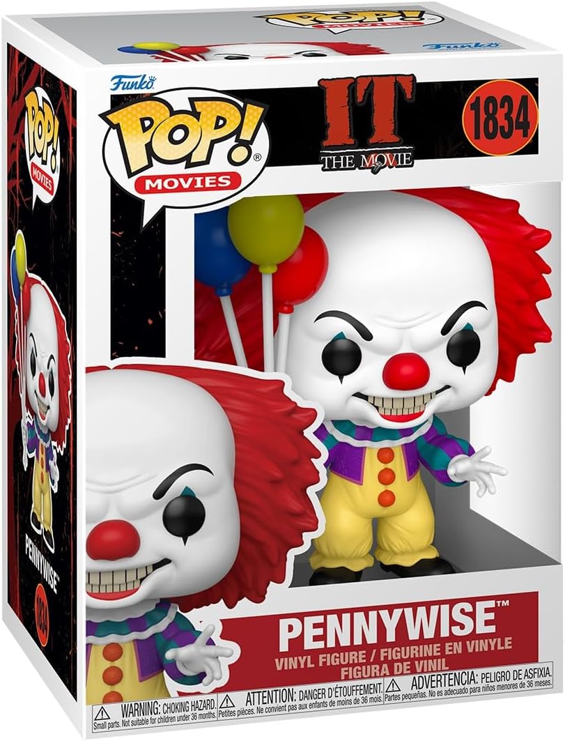 Funko POP! Movies: IT: The Movie - Pennywise (1990)