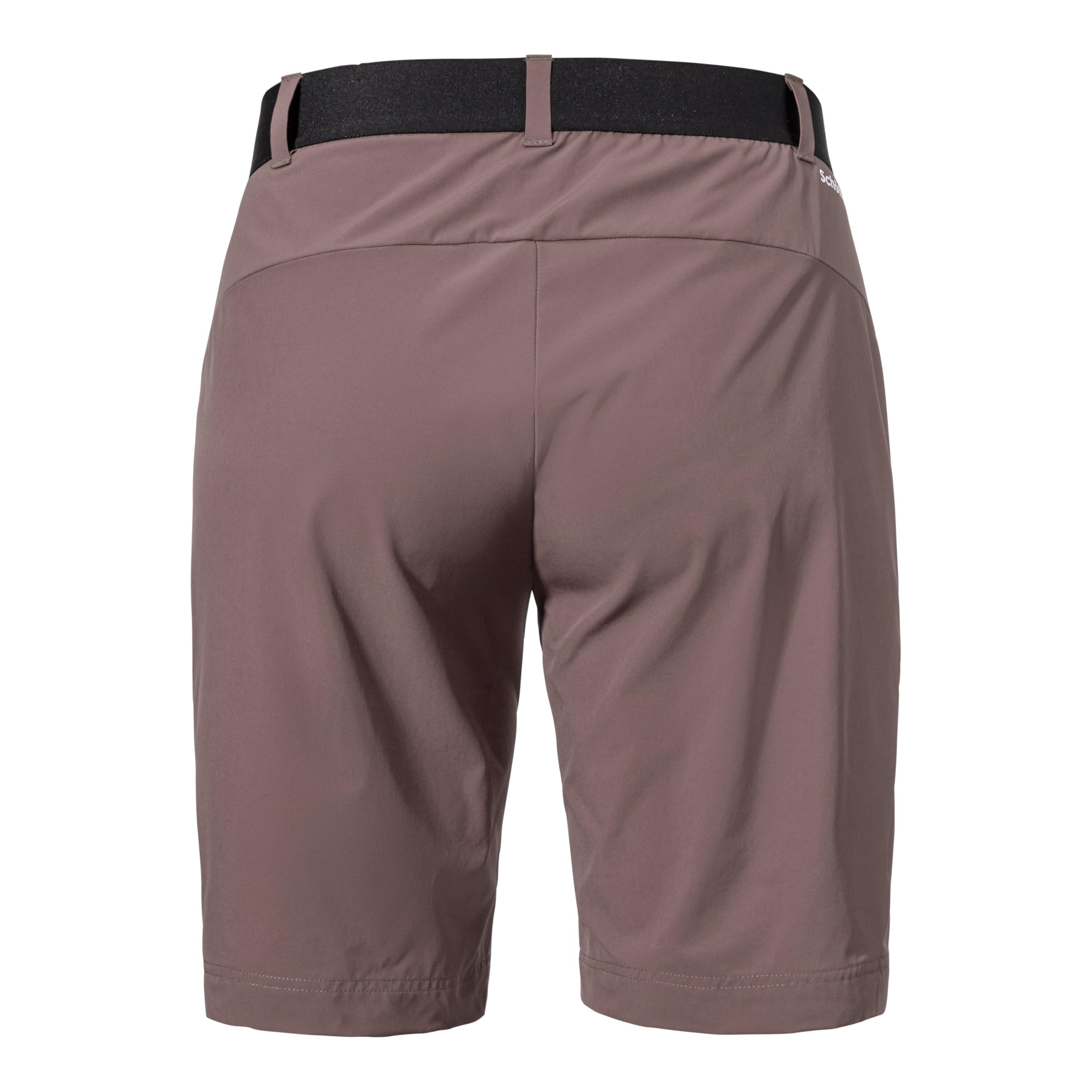 Schöffel Damen Shorts Style Blaustein WMS, leichte Wanderhose mit 4-Wege-Stretch, kurze Hose aus recyceltem Material, schnell trocknend mit legerer Passform