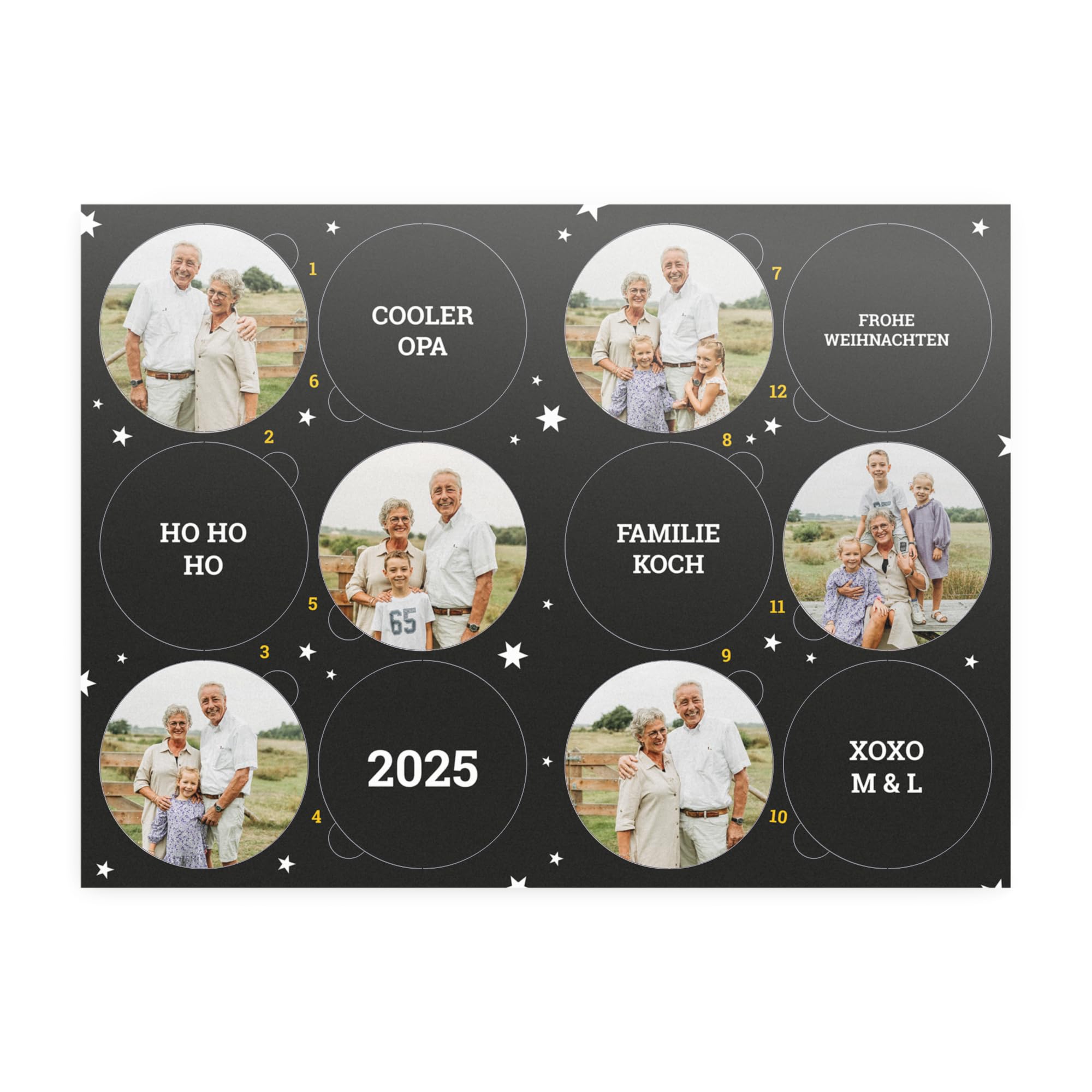 Personalisiert Bier Adventskalender 2025 - Bierkalender mit 12 Bieren aus Europa, Adventskalender Männer mit Alkohol, perfekte Geschenkidee