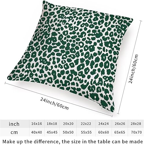 Vista 543 de ArogGeld Chinoiserie - Funda de cojín con estampado de leopardo y guepardo fucsia, con manchas de animales de vaca, color rosa oscuro, decoración