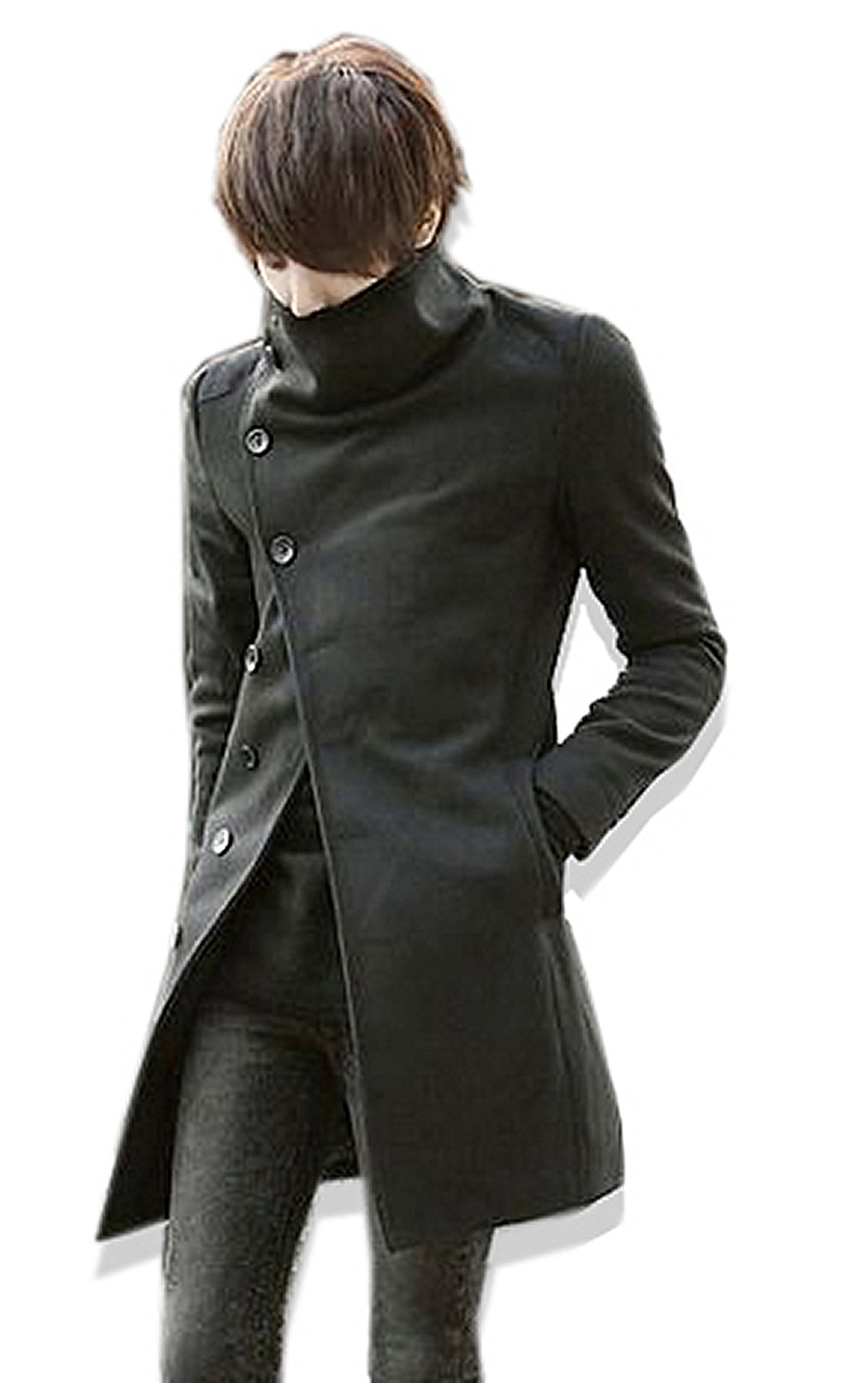 Amazon | スプリングコート メンズ ロングコート 春 コート