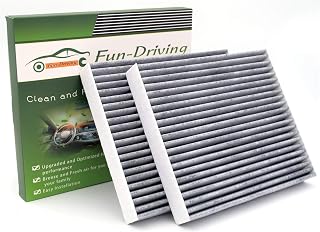 Cabin Air Filter Replacement for CF10743,27227-AR025,27227-EG000 (Activated Carbon,2 Pack)