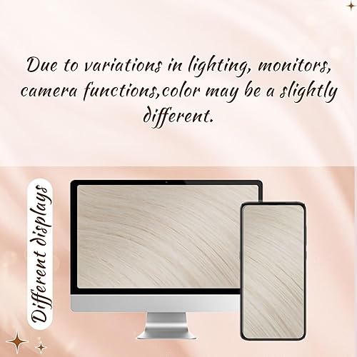 Miniatura 7 de Hetto Extensiones de cabello humano con cinta adhesiva, extensiones de cabello rubio #60, 12 pulgadas, extensiones de cabello Remy lacio natural,