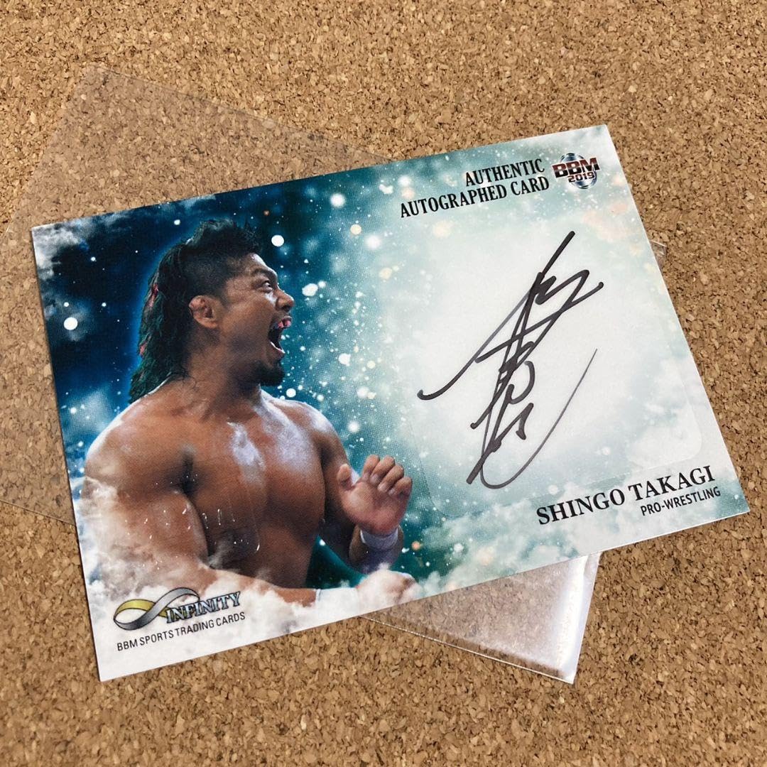プロレスカード 鷹木信悟 直筆サインカード DRAGONGATE BBM プロレスカード 鷹木信悟 直筆サインカード DRAGONGATE BBM