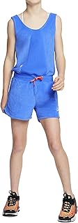 Nike Sportswear Heritage Romper Girls Active Shirts & Tees Size S, Color: Blue