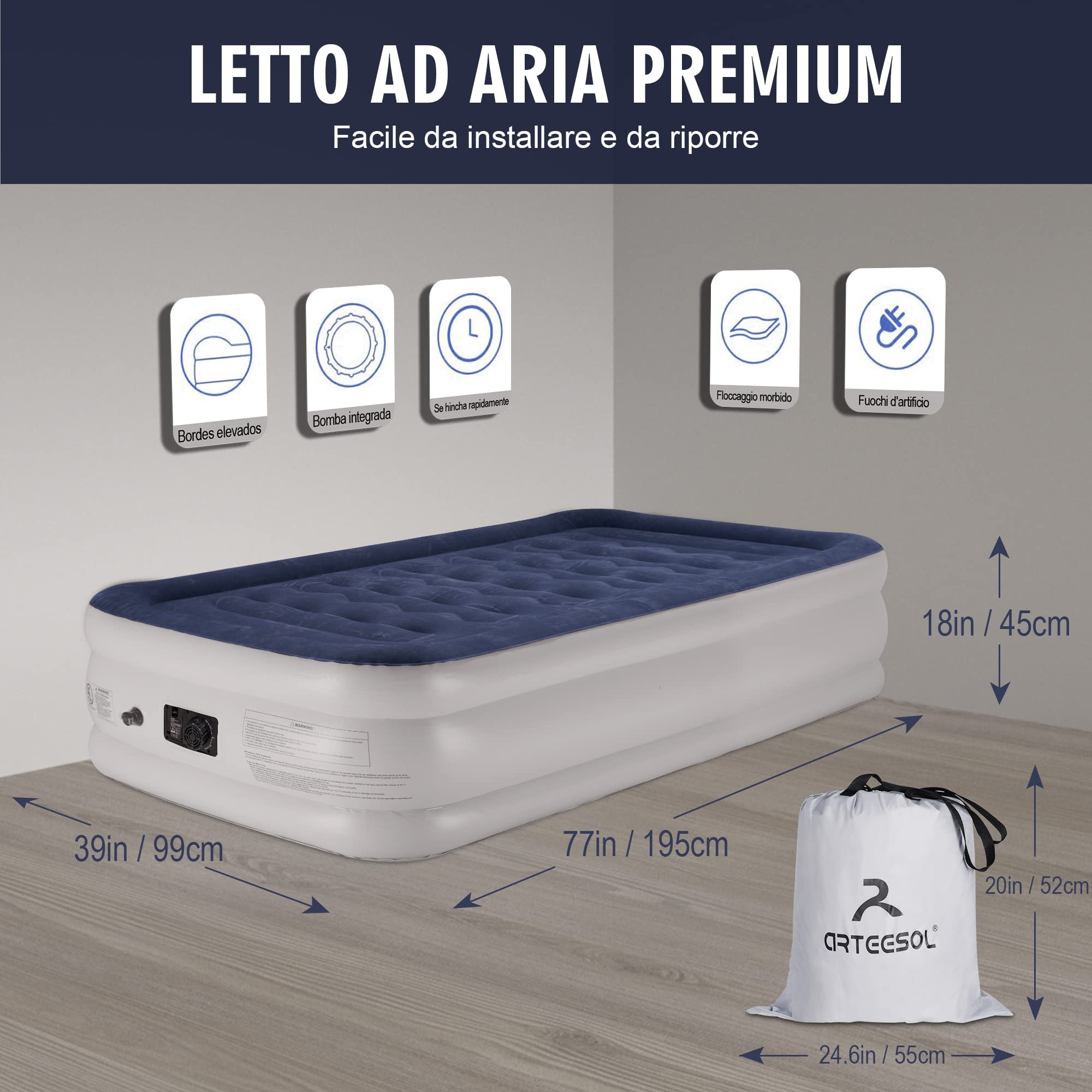 Active Era Materasso Gonfiabile In Offerta Active Era Letto