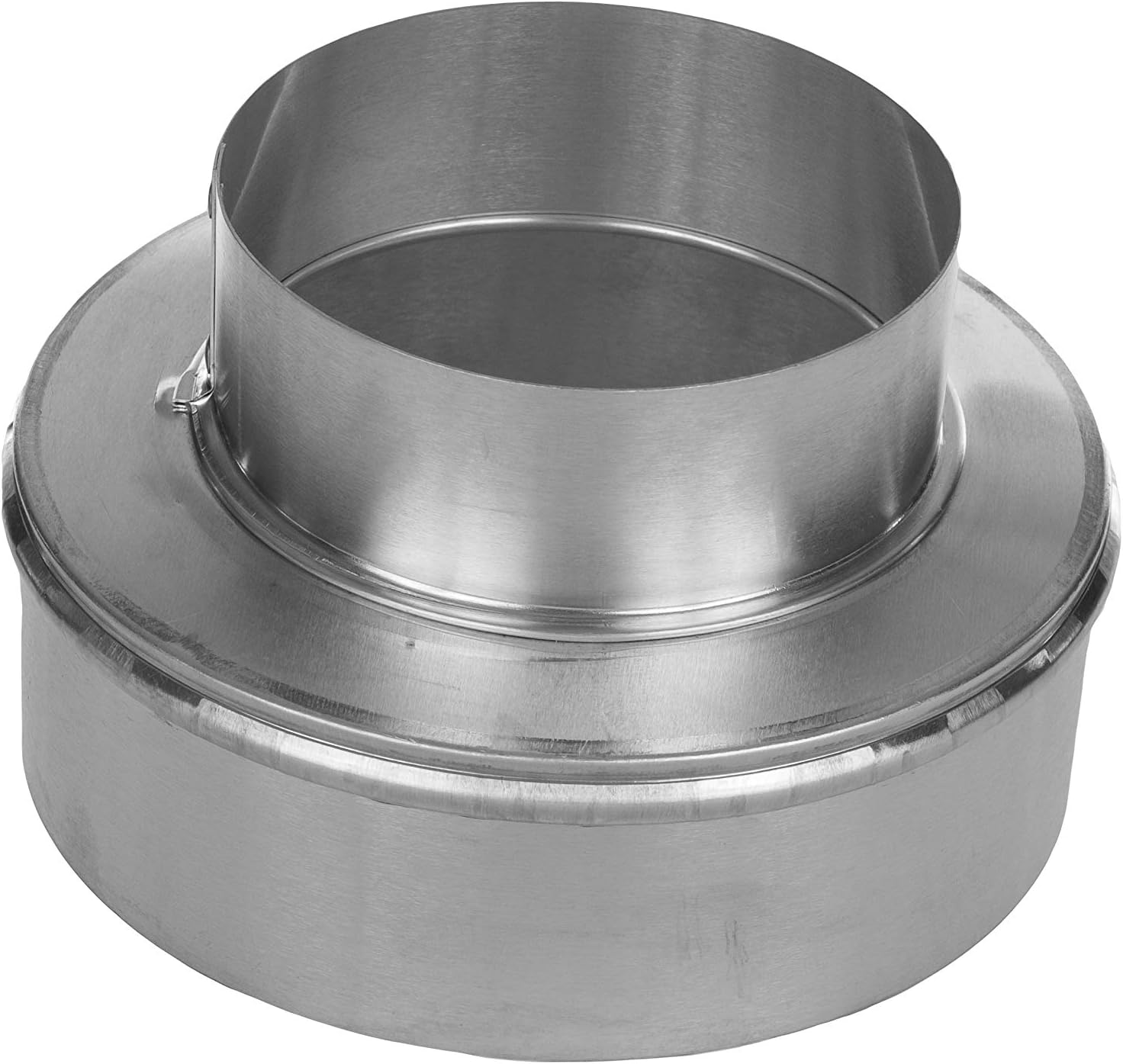 FAMCO Increaser Reducer Adaptor Connector for Heating Cooling Ventilation Ducts. Heavy Duty .020 Aluminum Increaser Reducer.
