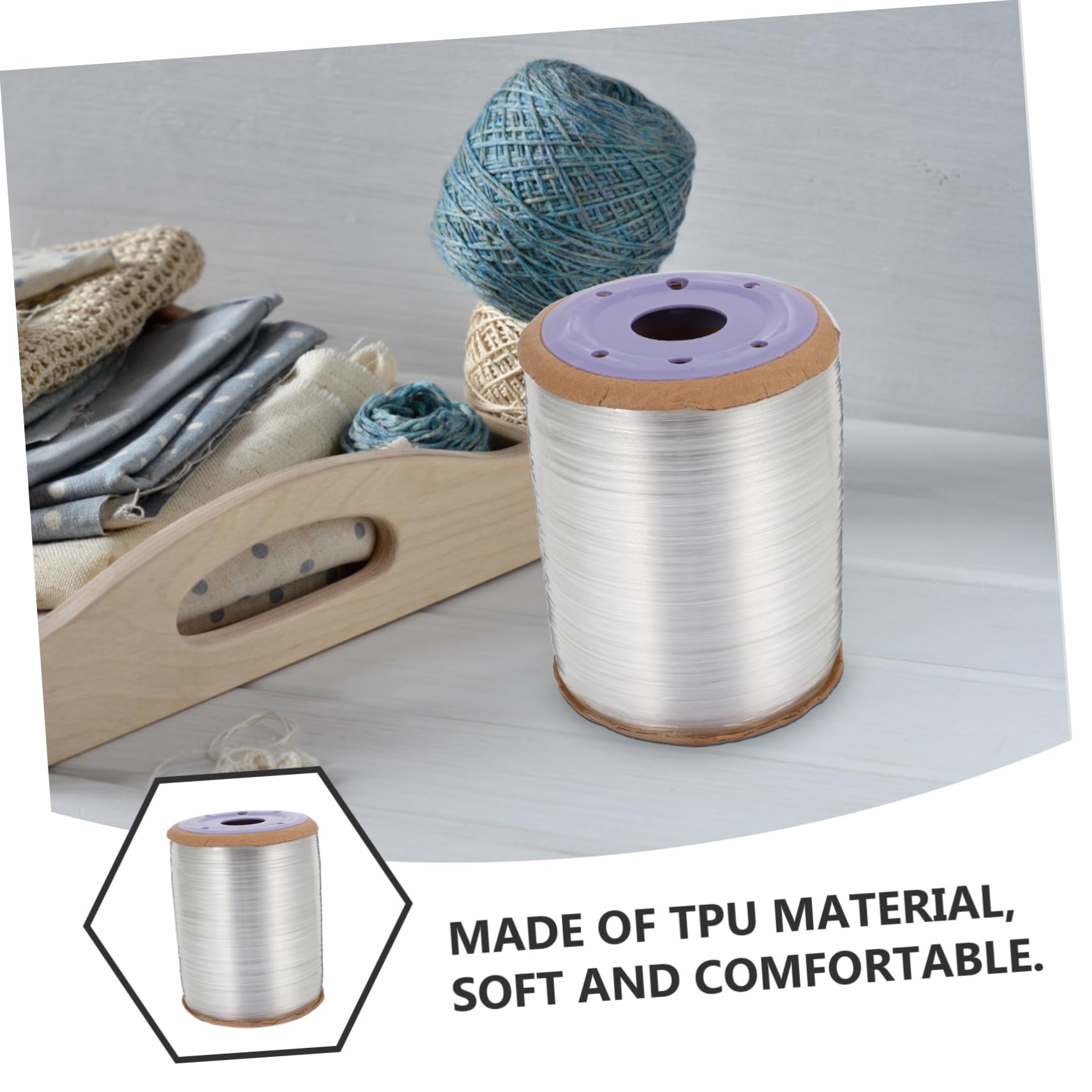 Tirantes de Sujetador Invisibles Transparentes 0, 6cm 1 Rollo | Tpu, Antideslizantes y Ajustables, para Costura y Proyectos Diy, Formato Compacto y Portátil