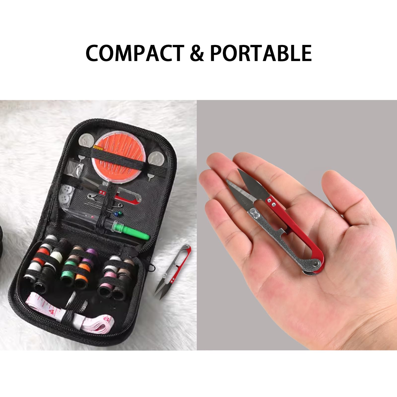 Snapklik.com : UCEC 12 PCS Thread Snips For Sewing Scissors Crochet ...