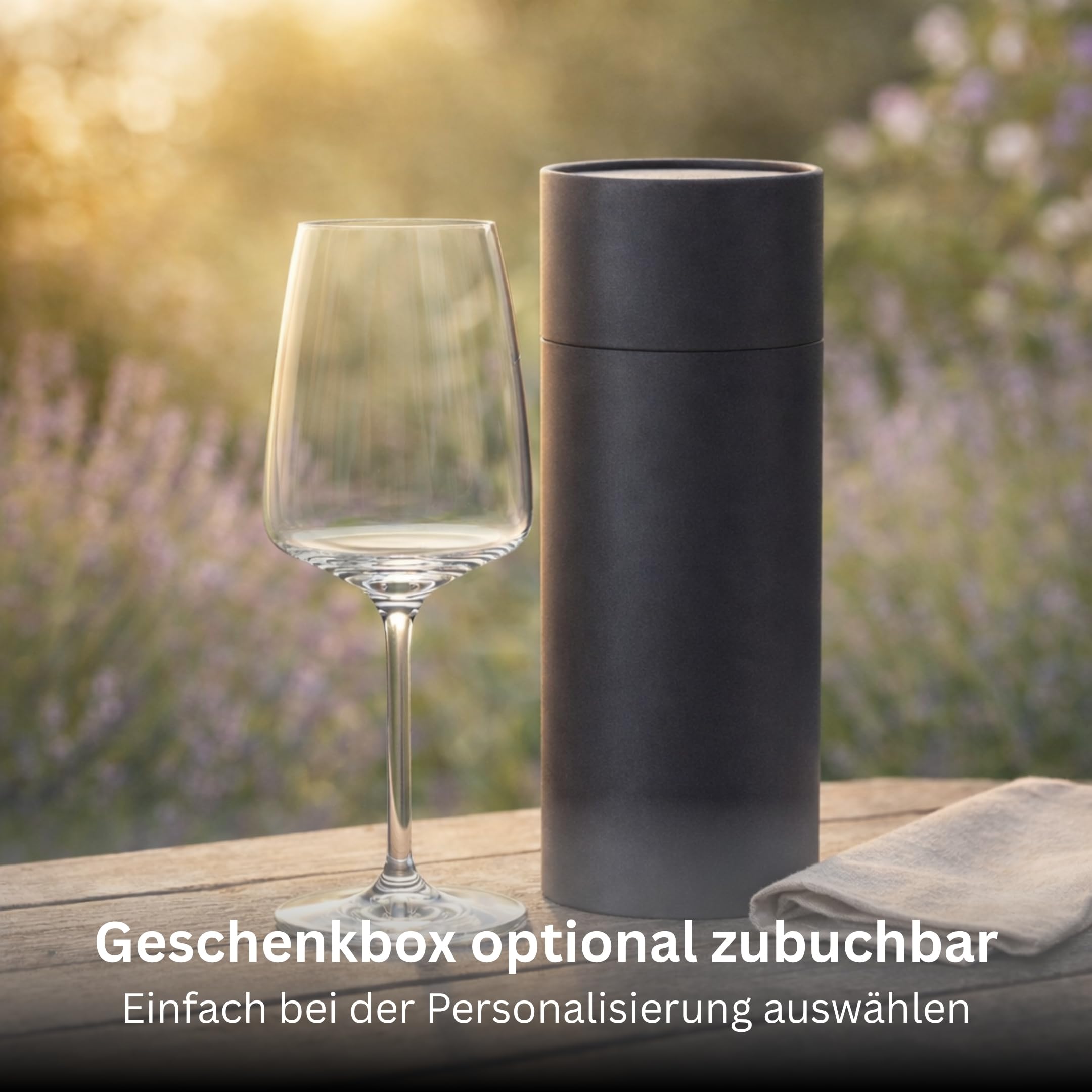 Aperol Spritz Glas mit Name - Personalisiertes Weinglas mit Gravur | Aperol Glas mit Wunschname | Geschenk Freundin Geburtstag Muttertag | Lasergravur (Sunburst)