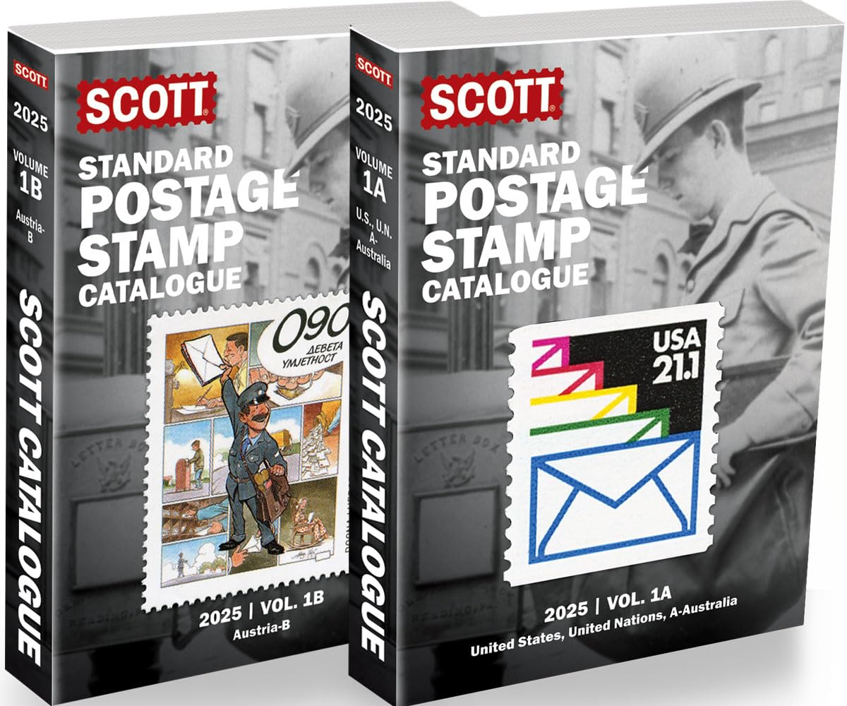 Buy 2025 SCOTT CATALOGUE VOLUME 1 (US & COUNTRIES AB) (Scott