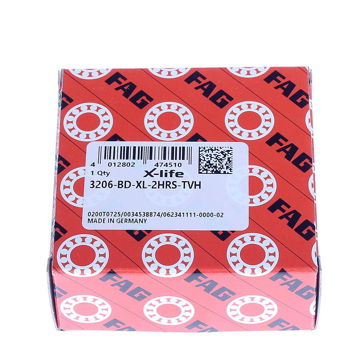 FAG Cuscinetto a sfera obliquo 3206-B-2HRS-TVH