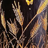 Vista 6 de Faroles solares impermeables para exteriores, luces solares de libélula de metal, luces solares decorativas de mesa, farol colgante solar, luces