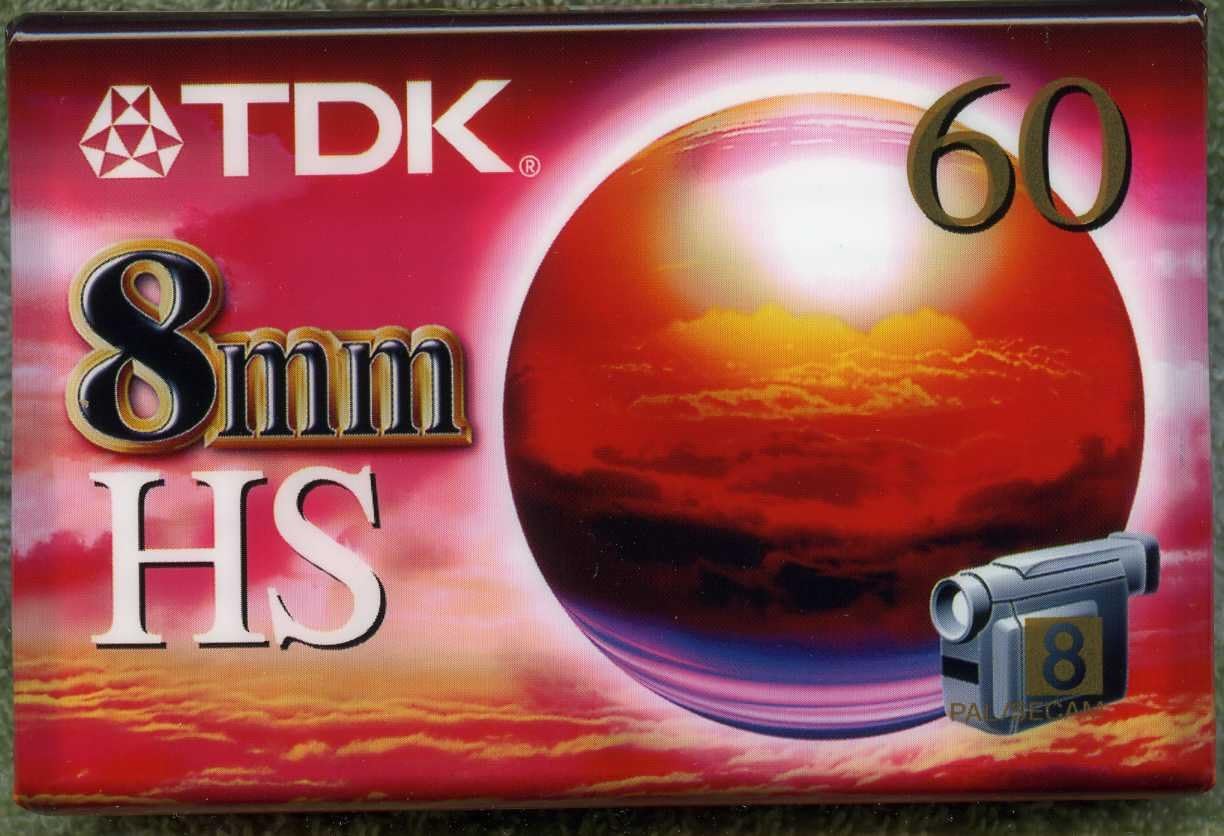 Cassette Vidéo PDM P5-60MP 8mm – 60 Min – Fabriquée Au Japon (années 80)