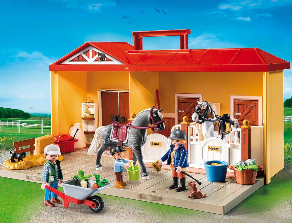 PLAYMOBIL 5348 Mein Pferdestall zum Mitnehmen