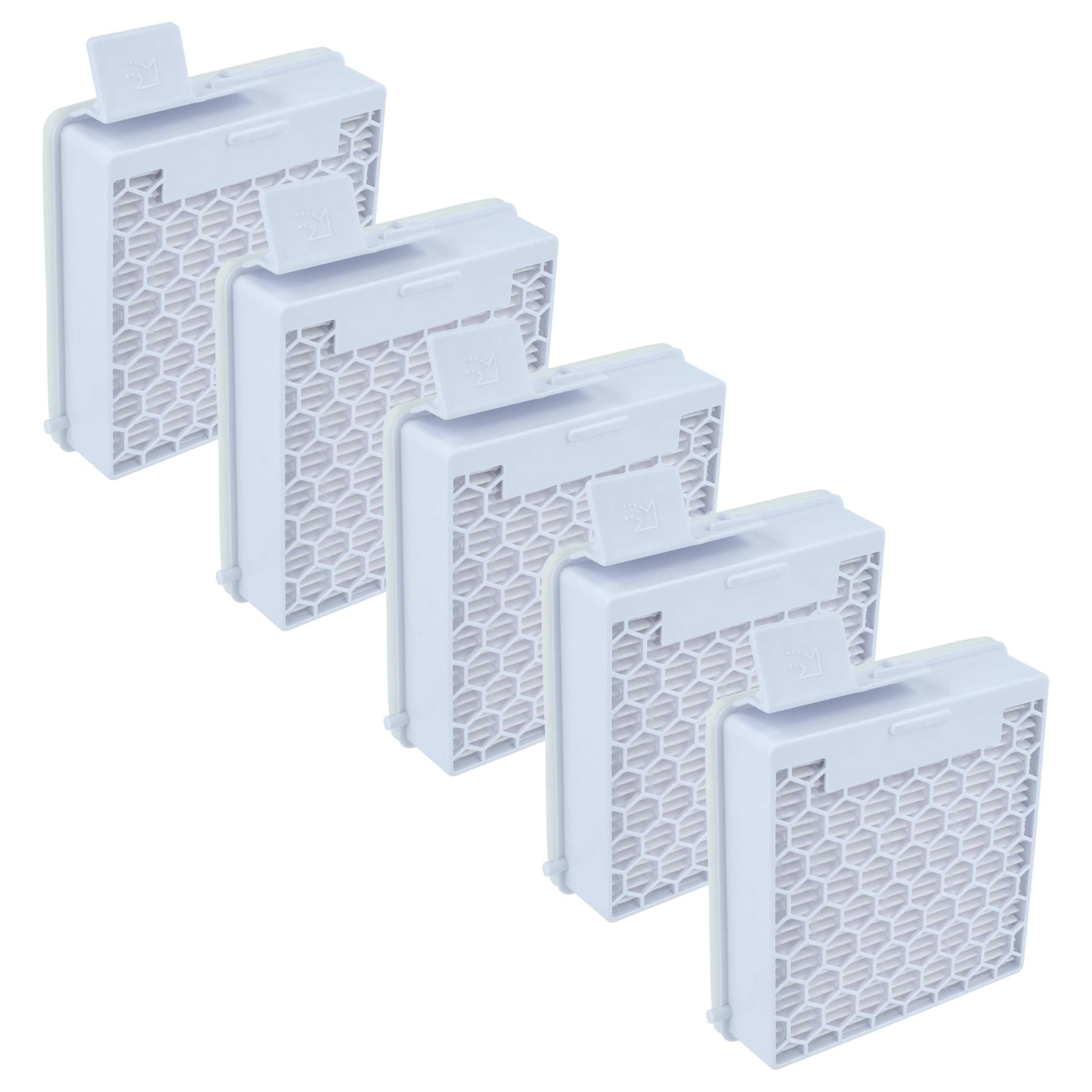 vhbw 5x wymienny filtr do Miele SF-HY 60, 11639240 do odkurzacza bezprzewodowego - Filtr przeciwpyłowy