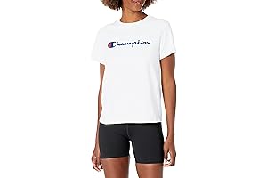 Champion Women's CK T-Shirt: Classic Short Sleeve Tee for Enhanced Comfort and Style