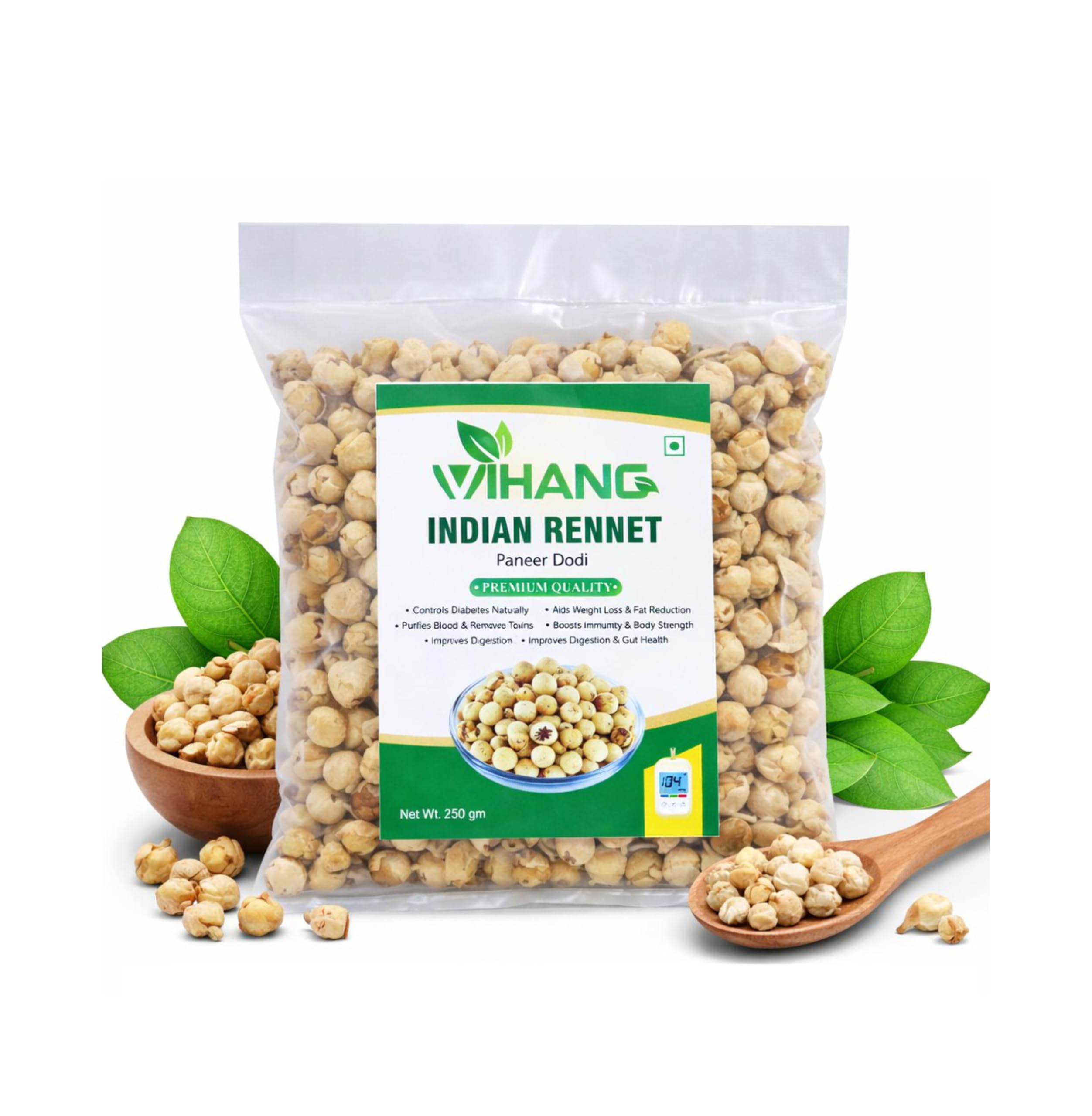 Ayurveda Paneer Phool for Diabetes (250 grams) | Paneer Doda | Paneer Dodi | Withania Coagulans | Pure and Natural | No preservatives-image-29