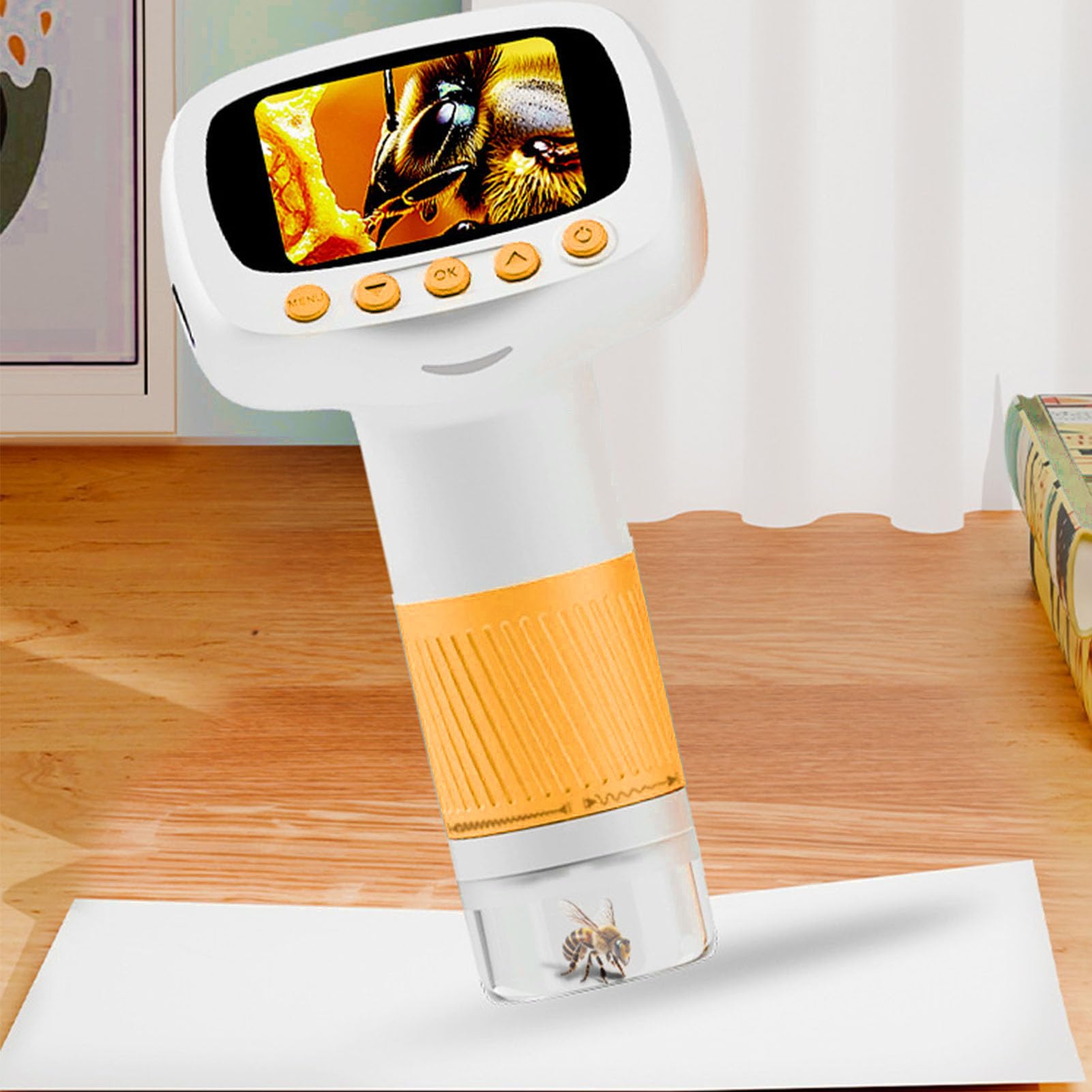 Microscopio para Niños 1000X Portátil Mini Digital para Educación