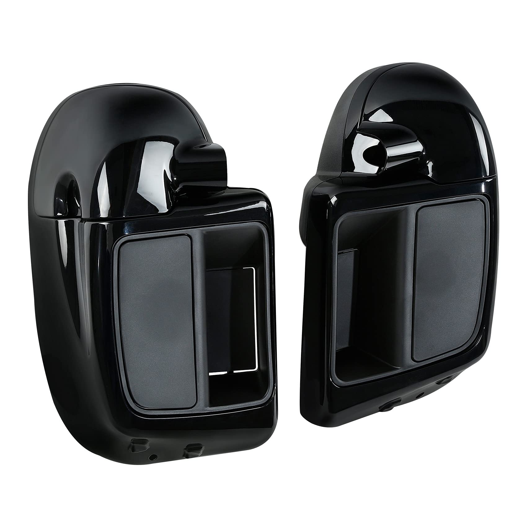 TCMT Lower Vented Leg Fairing Fit For Harley Touring 2014-2024 Street Glide 23 Black Honeycomb Fade CUSTOM
