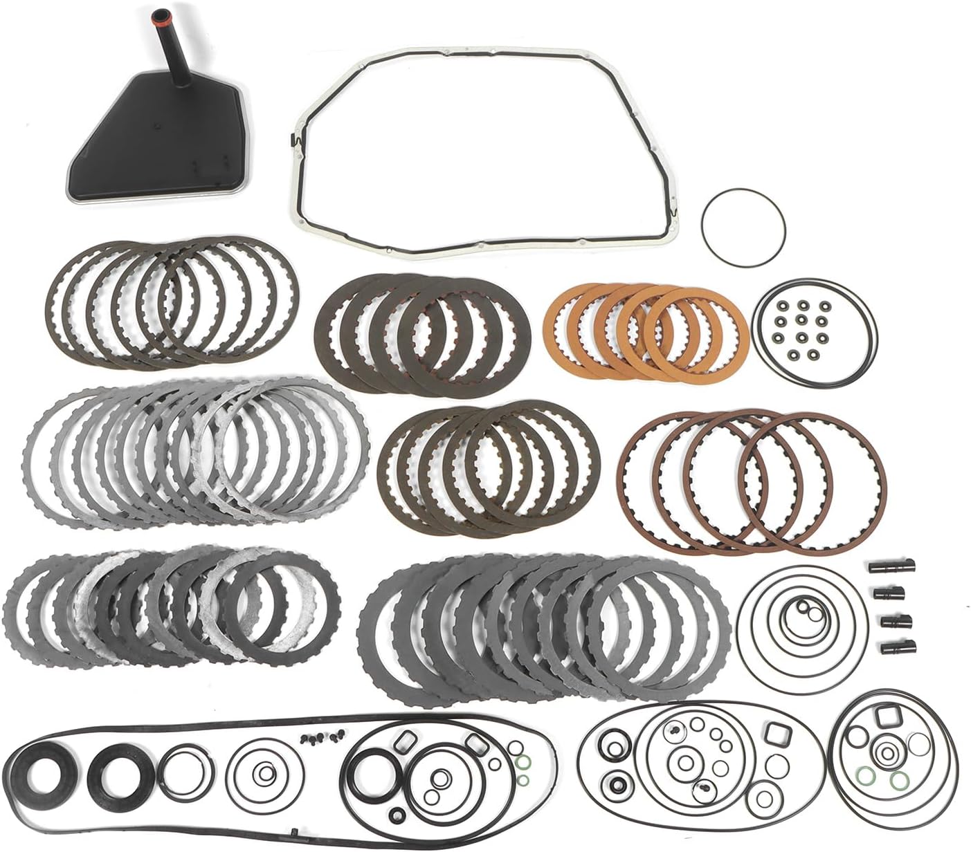 1set ZF6HP19 Rebuild Kit 6HP19 Auto Transmission Master Rebuild Kit w/Filter Replacement for BMW 128i 135i 335i 328i M3 Z4 X5