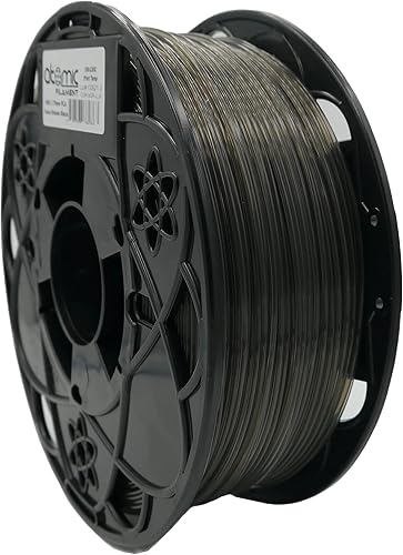 Atomic Filament Filamento PETG PRO para impresora 3D color negro ahumado translúcido de 0.069 in Precisión dimensional 99% de probabilidad +- 0.001