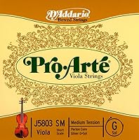 Vista 3 de D'Addario Pro-Arté Viola A Medio Medio (J5801MM)