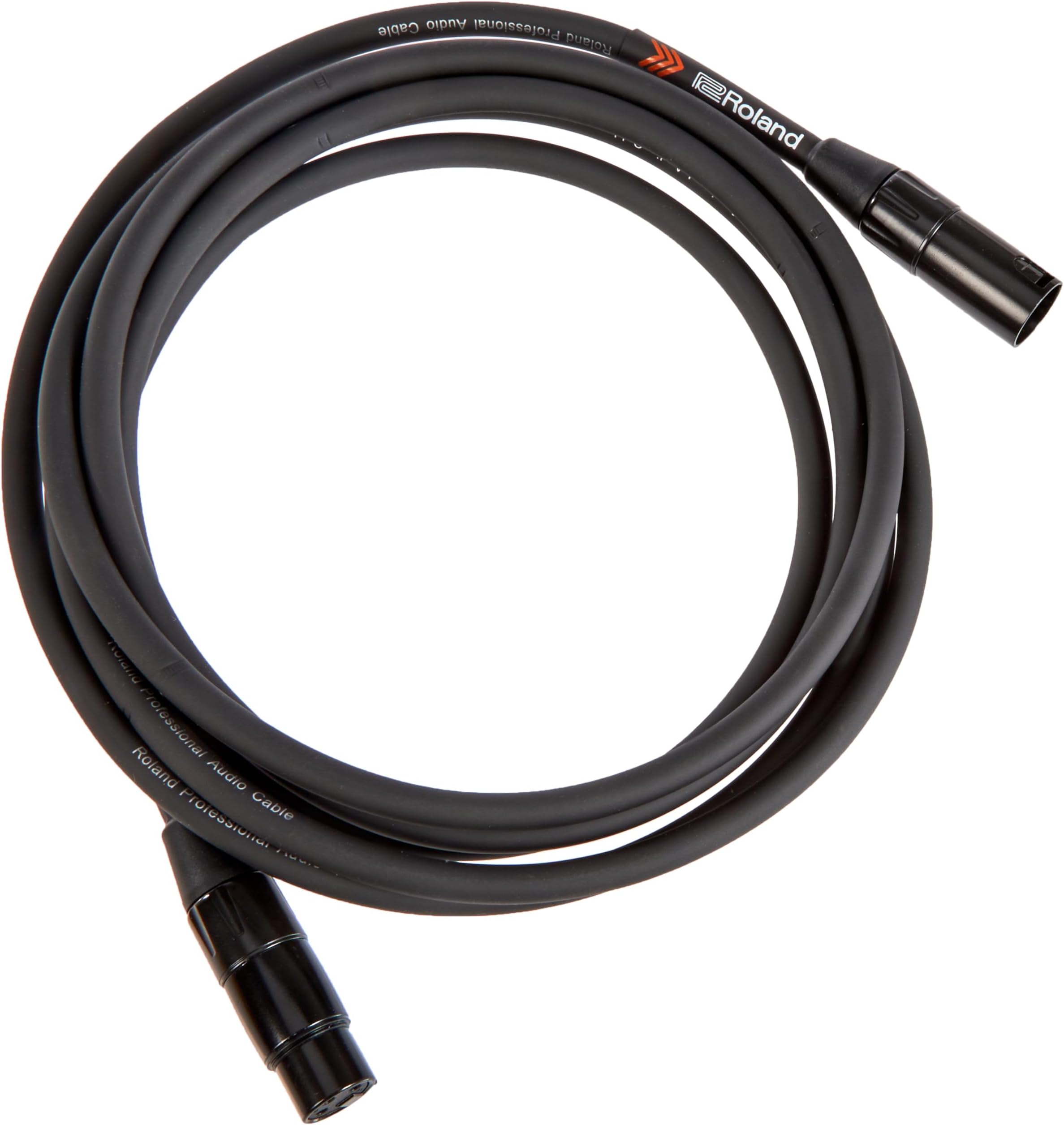 ROLAND Black Series Balanced Microphone Cable, 10 Ft./3 M - Rmc-B10