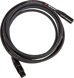 Roland Black Series Cabo de microfone equilibrado, 3 metros - RMC-B10
