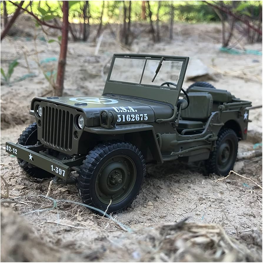 Amazon.co.jp: PHYUIDS 1:18 ウィリスジープコンバーチブルミリタリー