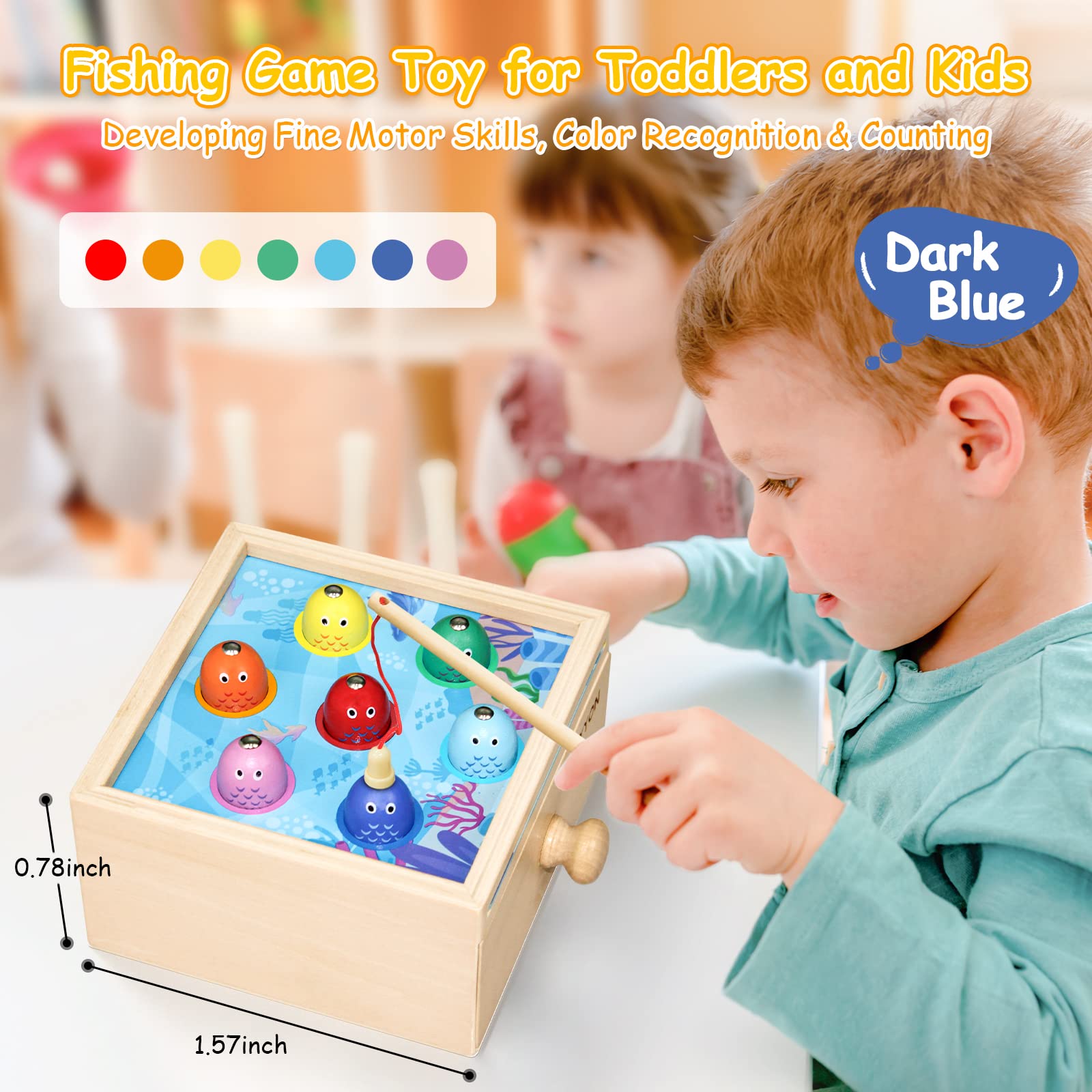 Snapklik.com : 4-in-1 Montessori Toys For 1 2 3 Year Old Baby Boy Girl ...