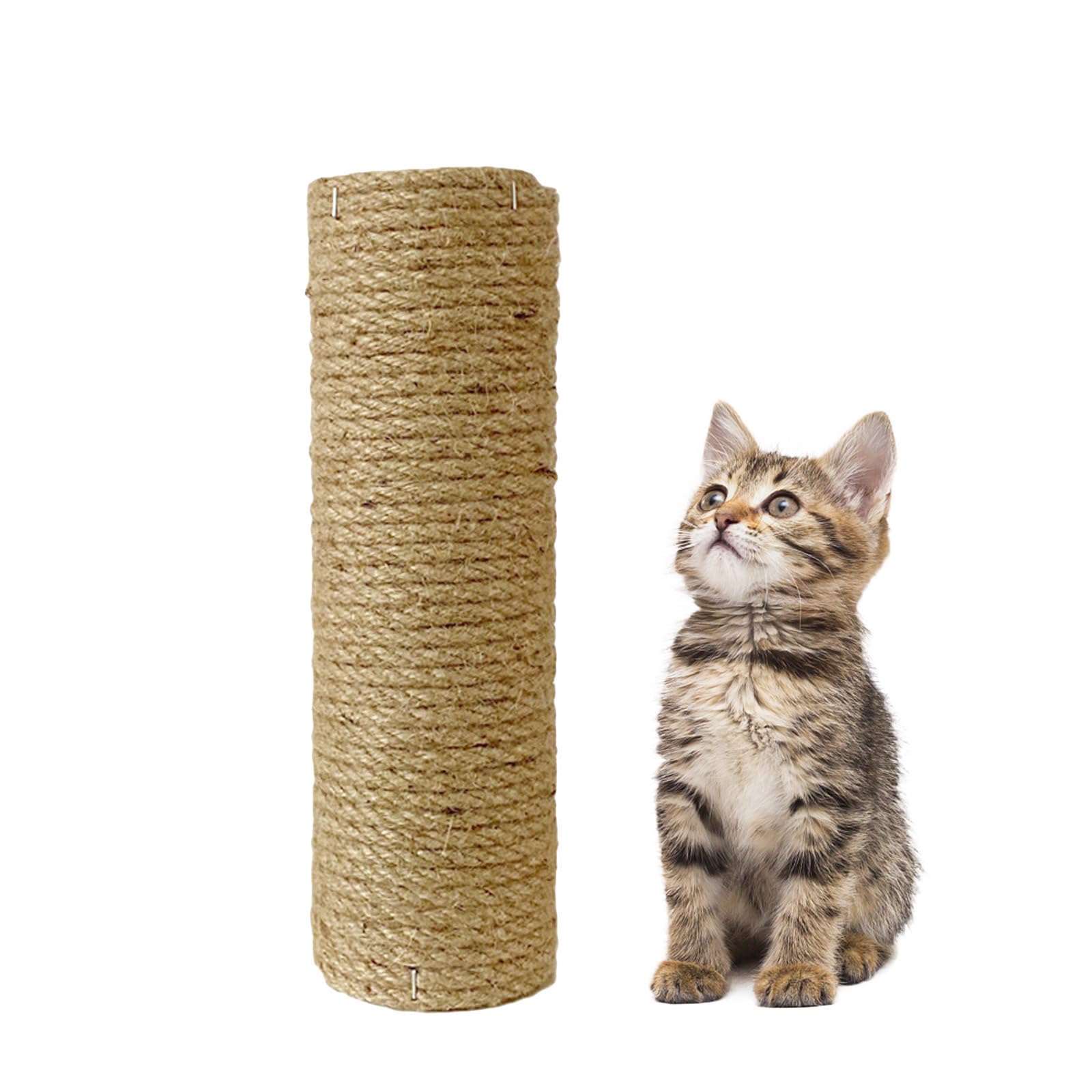 Poste Rascador de Gatos Madera Columna de Escalada Estable KICHOUSE