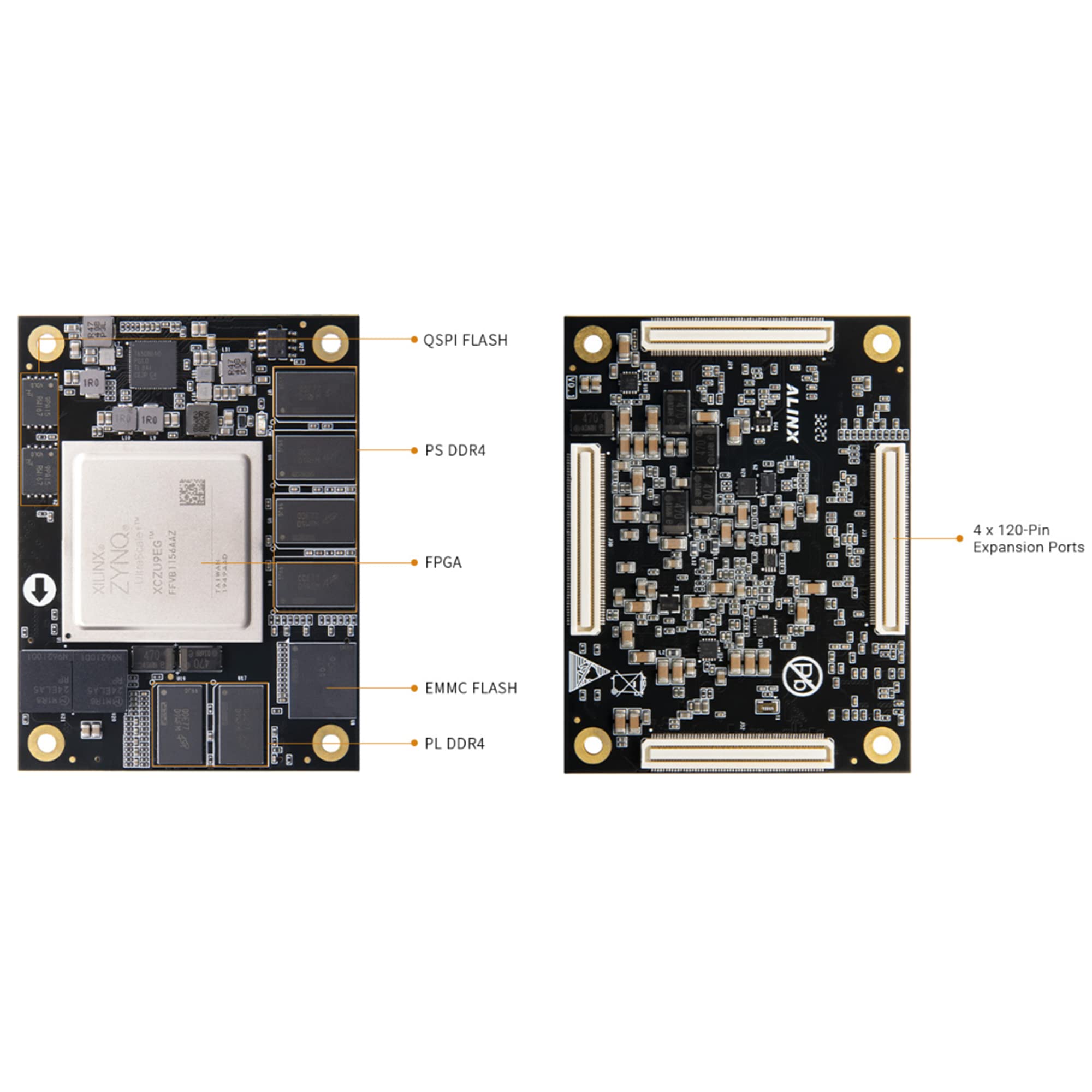Amazon.com: MiiElAOD AXU9EG: Xilinx Zynq UltraScale+ MPSoC XCZU9EG