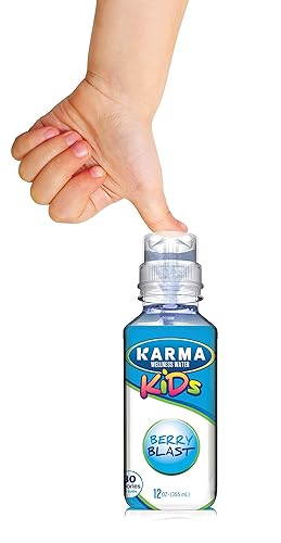 Miniatura 2 de Karma Wellness Water Aromatización saludable para niños con vitaminas esenciales bajas en calorías sin alérgenos Berry Blast 144 onzas líquidas