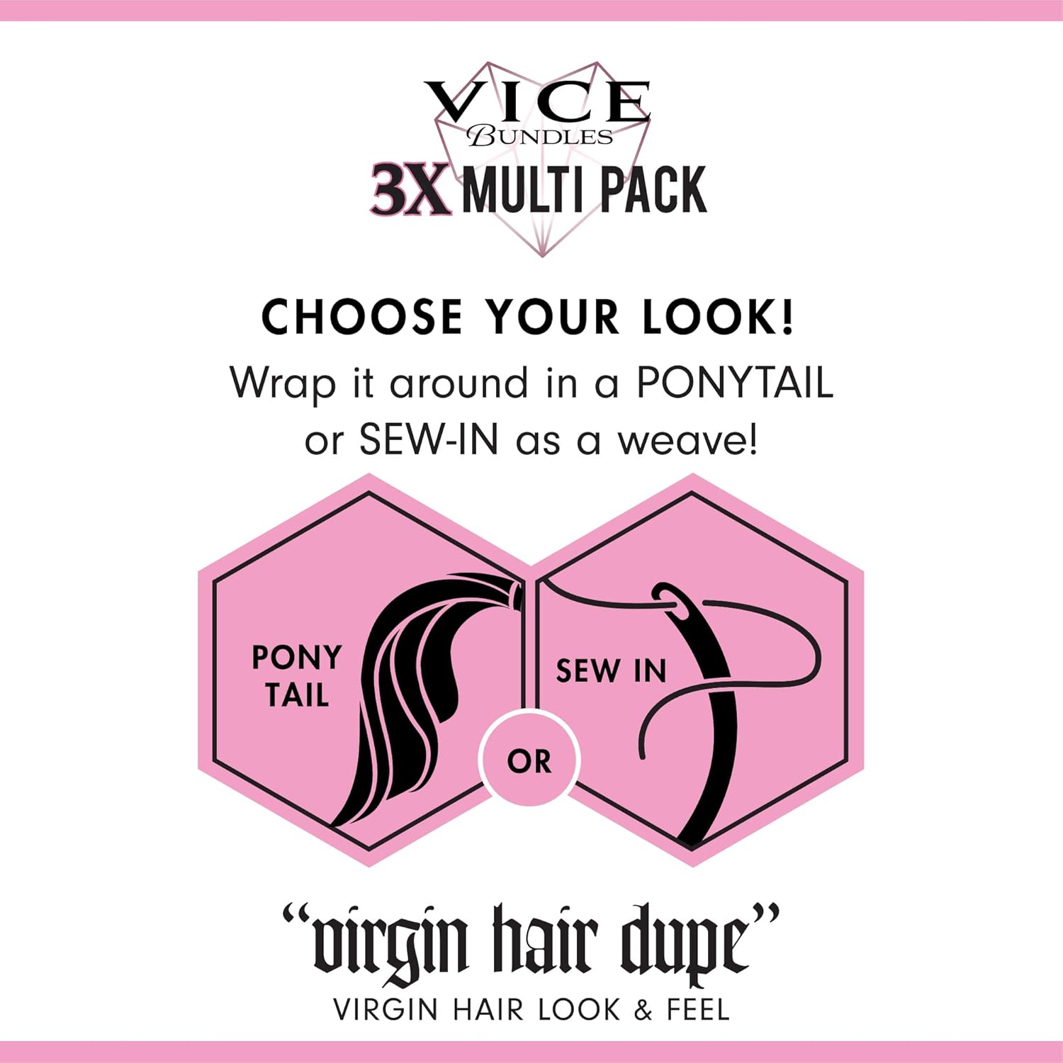 Sensationnel Vice bundles multi weaving - deep twist synthetic virgin hair dupe bundle hair layered with 2x5 Lace Closure (26 28 30 Inch, BALAYAGEAUBURN)