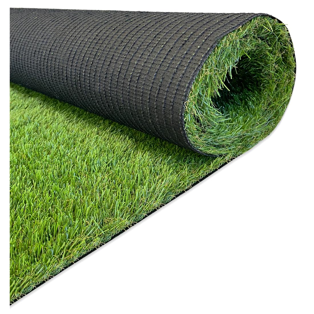 Acomoda Textil – Césped Artificial Alta Densidad para Interior Exterior. Rollo Hierba Sintética con Orificios Drenaje y Fácil Instalación para Jardín, Terraza, Piscina y Patio (Altura 33mm, 2x10m)