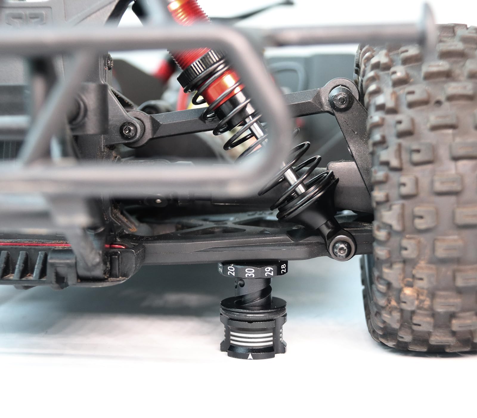 Car Ridge Height Wheel Camber Gauge RC Car Ride Height Gauge - Aluminum Adjustable ...