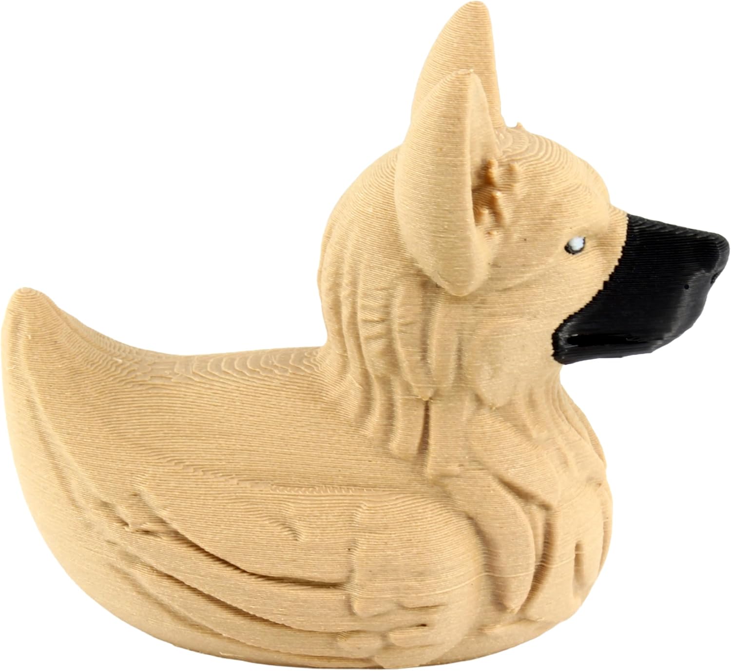 PowerTRC German Shepherd Duck Figurine – Duck for 4x4 Ducking, Fun Car Dashboard Accessory, Unique Dog Figure Gifts, Ducks for Cars– 3D Printed in USA image 3