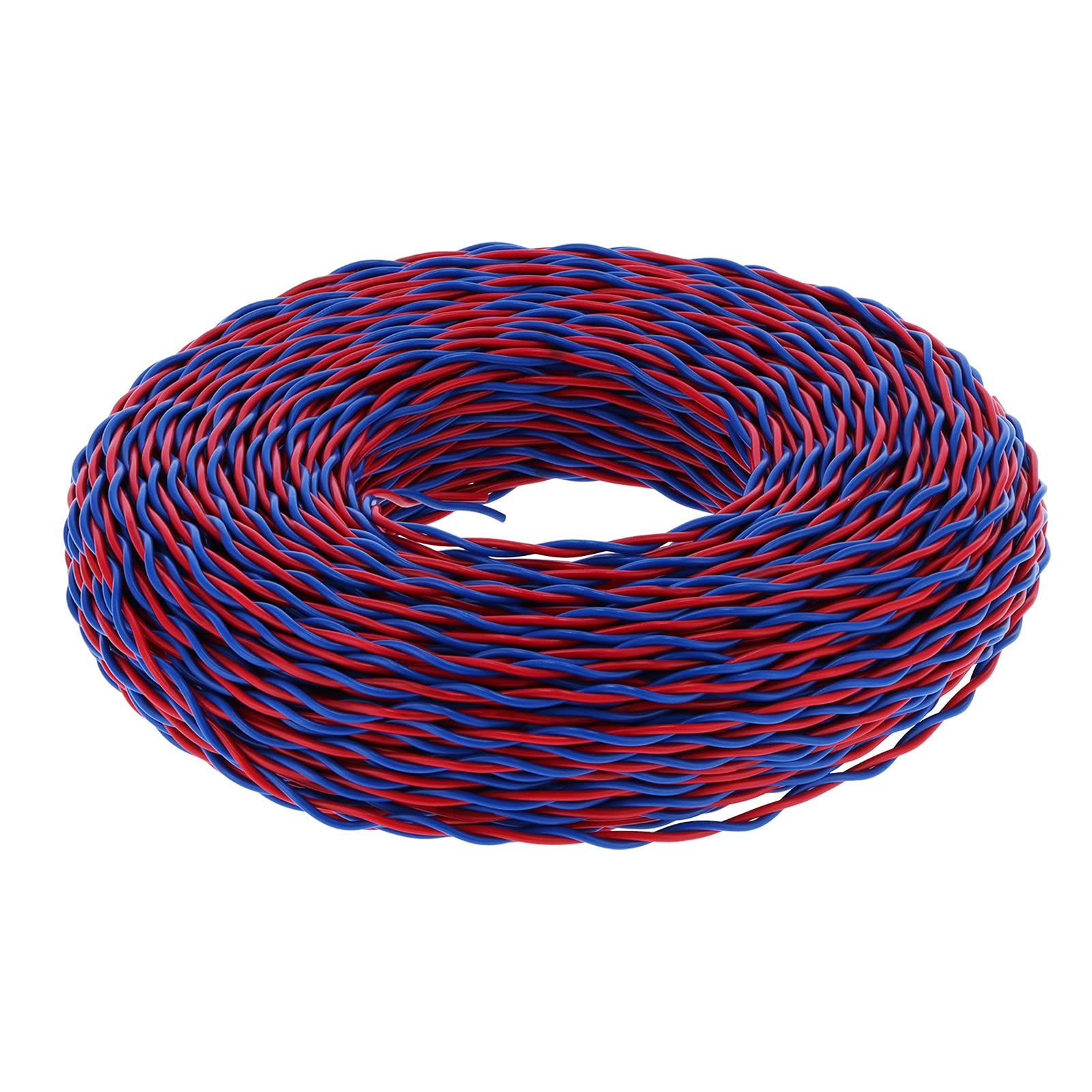 Cocoarm Przewód Elektryczny Elastyczny Przewód w Izolacji PVC 2-żyłowy Kabel Miedziany 100 M AC 300 V 176F Wartość Znamionowa 1,5 Mm² 48 X 0,2 Mm do Sprzętu AGD Małe Narzędzia Oświetlenie Elektryczne