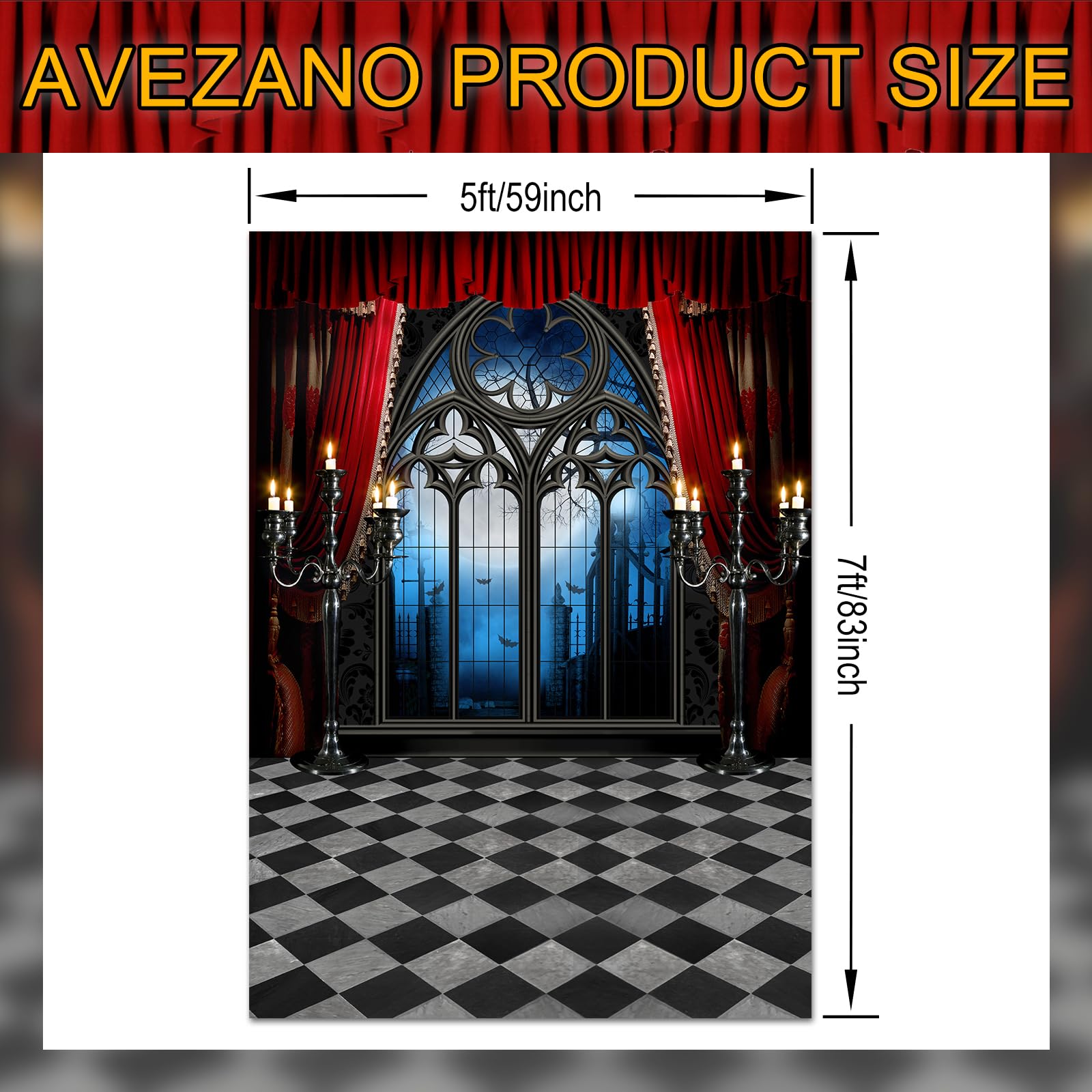 Fotohintergrund Gothic-Burg - Mittelalter Steinwand, 3,5x2,5 M, Aus Polyester Für Studio & Partys