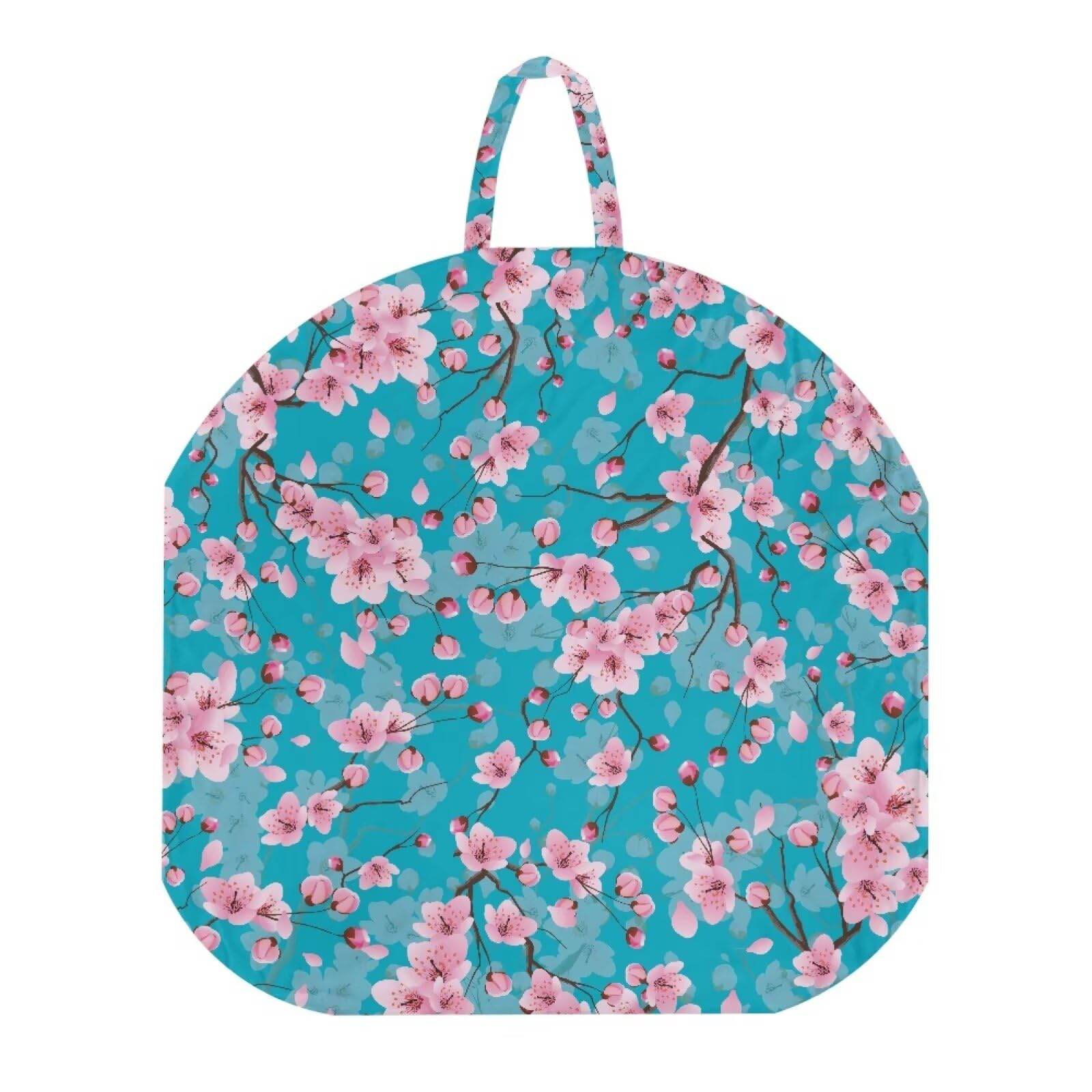 Maiyoinou Cherry Blossom Baby Lounger Slipcover for Baby Newborn Lounger Comfortable Replaceable Newborn Lounger Cover with Zipper and Band(Lounger Pillow Not Included)