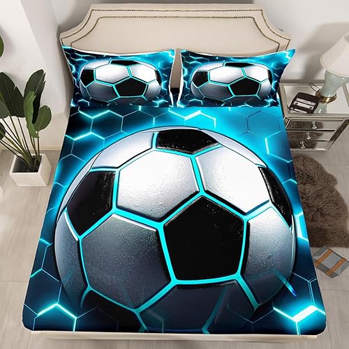 Miniatura 7 de Erosebridal Sábana bajera ajustable de gimnasia de princesa para niñas y adolescentes, con diseño geométrico a cuadros, colorido de retazos de